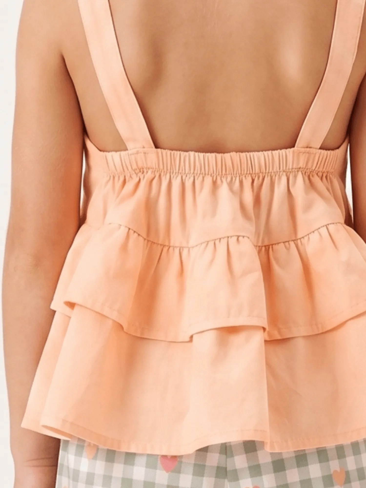 CONJ ALICE BATA ESTAMPADO N4 - LARANJA